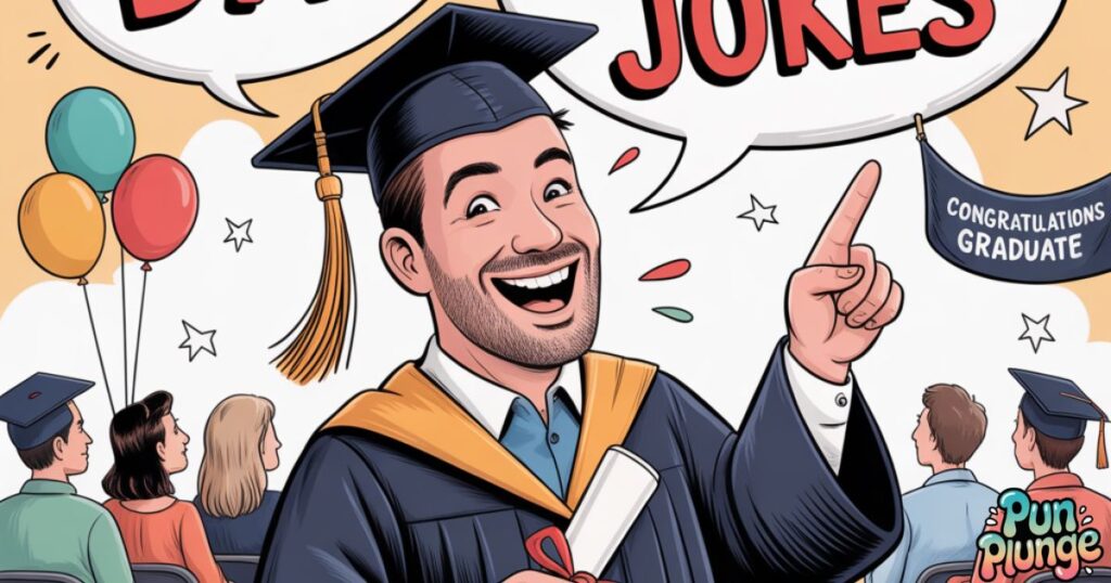 180+ Funny Graduation Puns & Jokes One Liner (2025)