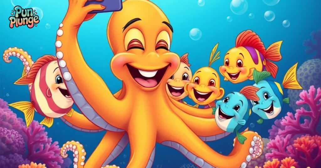 Octopus Puns for Instagram Captions & Reels