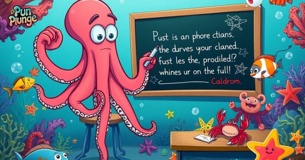 Kid-Friendly Octopus Puns for Classrooms and Lunch Notes