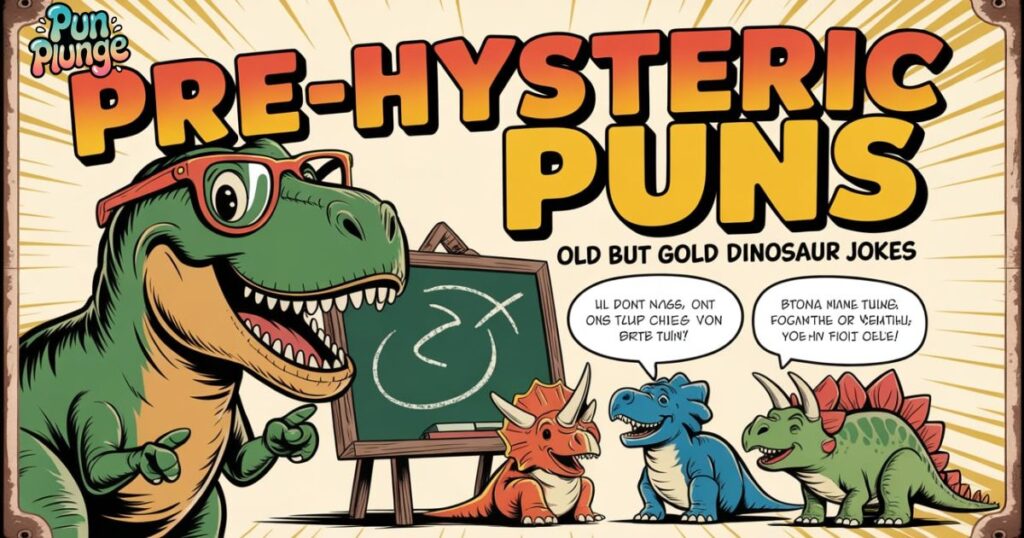 200 Dinosaur Puns That Are Prehistorically Hilarious