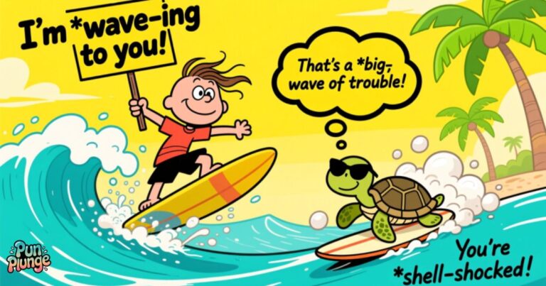 170+ Hilarious Surfing Puns That’ll Have You Wipe-Out Laughing 