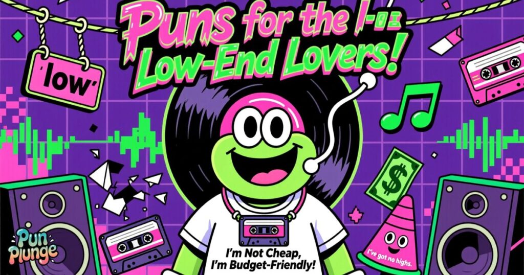 Bass-ically Hilarious Puns for the Low-End Lovers