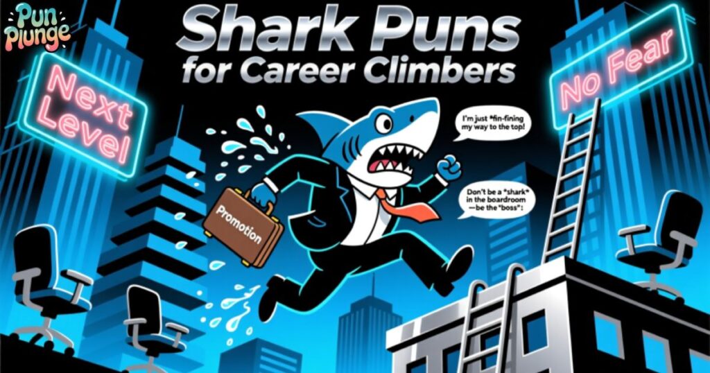 Shark Puns for Career Climbers