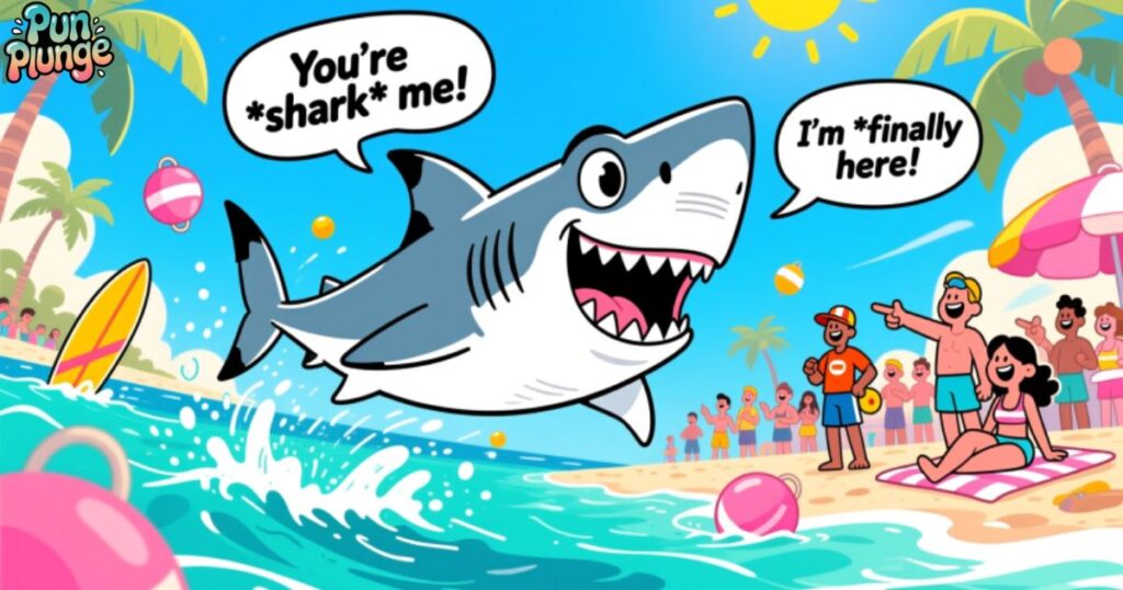Shark Puns That Make Waves in Social Settings