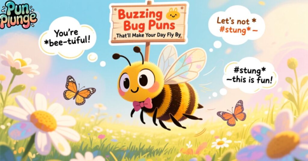 Buzzing Bug Puns That'll Make Your Day Fly By