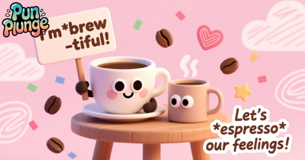 Cute Coffee Puns