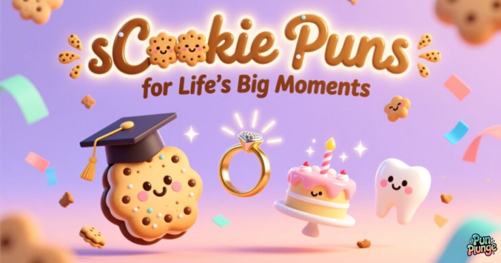 Cookie Puns for Life's Big Moments