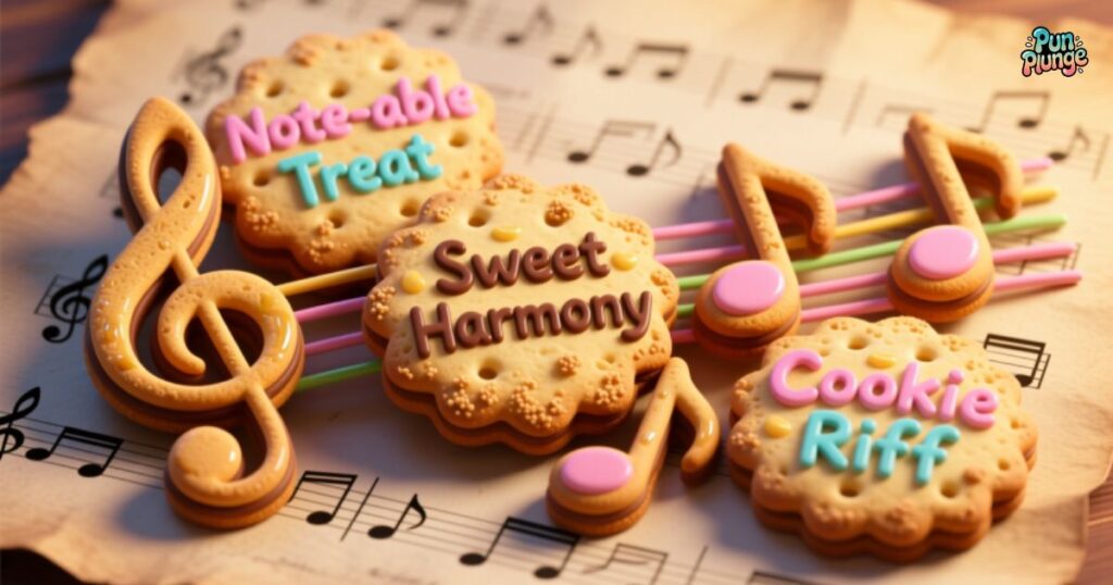 Musical Cookie Puns That Hit All the Right Notes