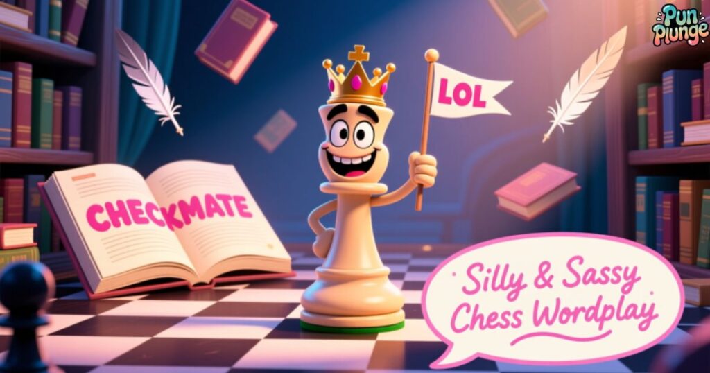 Silly & Sassy Chess Wordplay