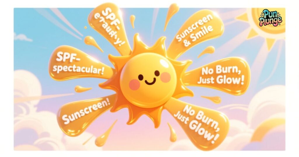 Recursive Rays: Sunscreen Puns Captions That Keep You Smiling