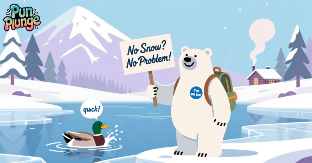 Winter Puns for Tourists and Travelers