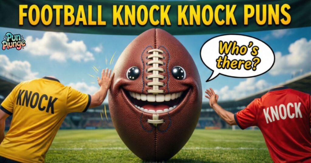 Football Knock Knock Puns 
