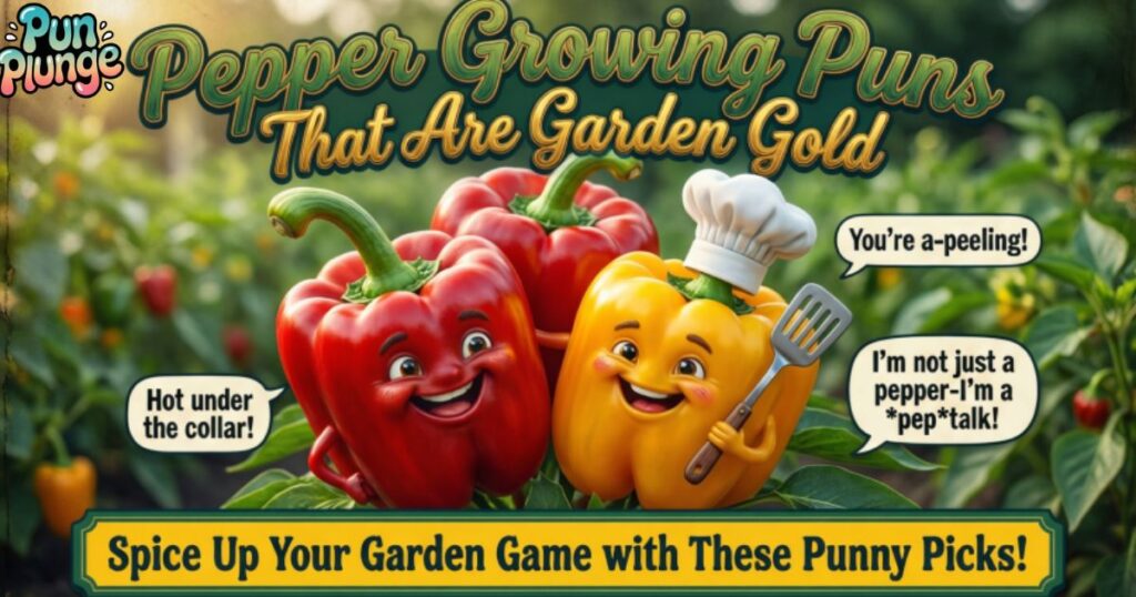 Pepper Growing Puns That Are Garden Gold