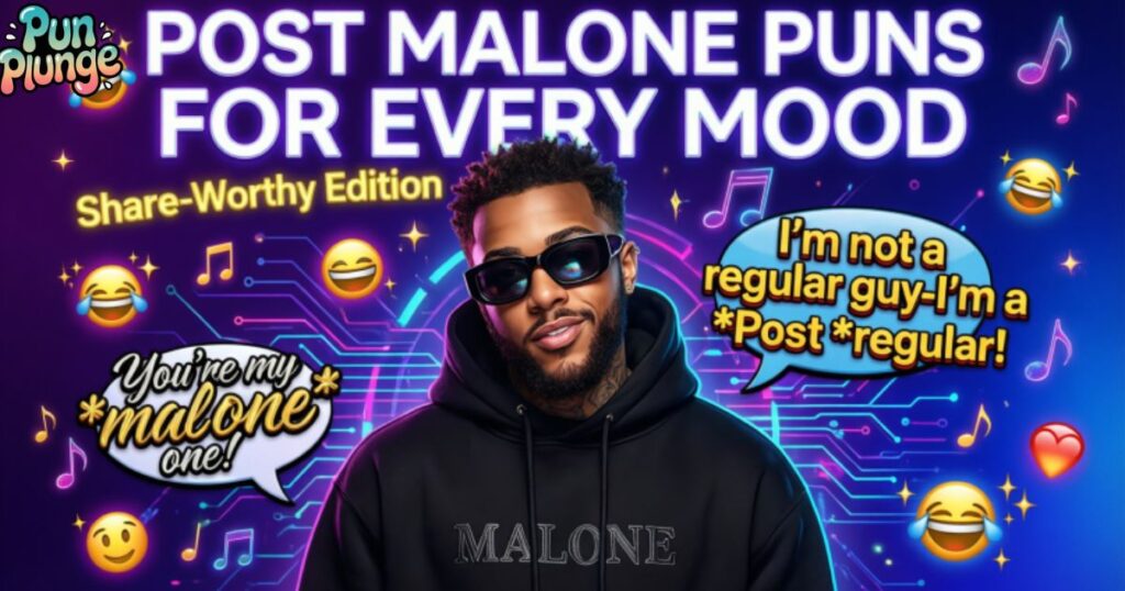 Share-Worthy Post Malone Puns for Every Mood