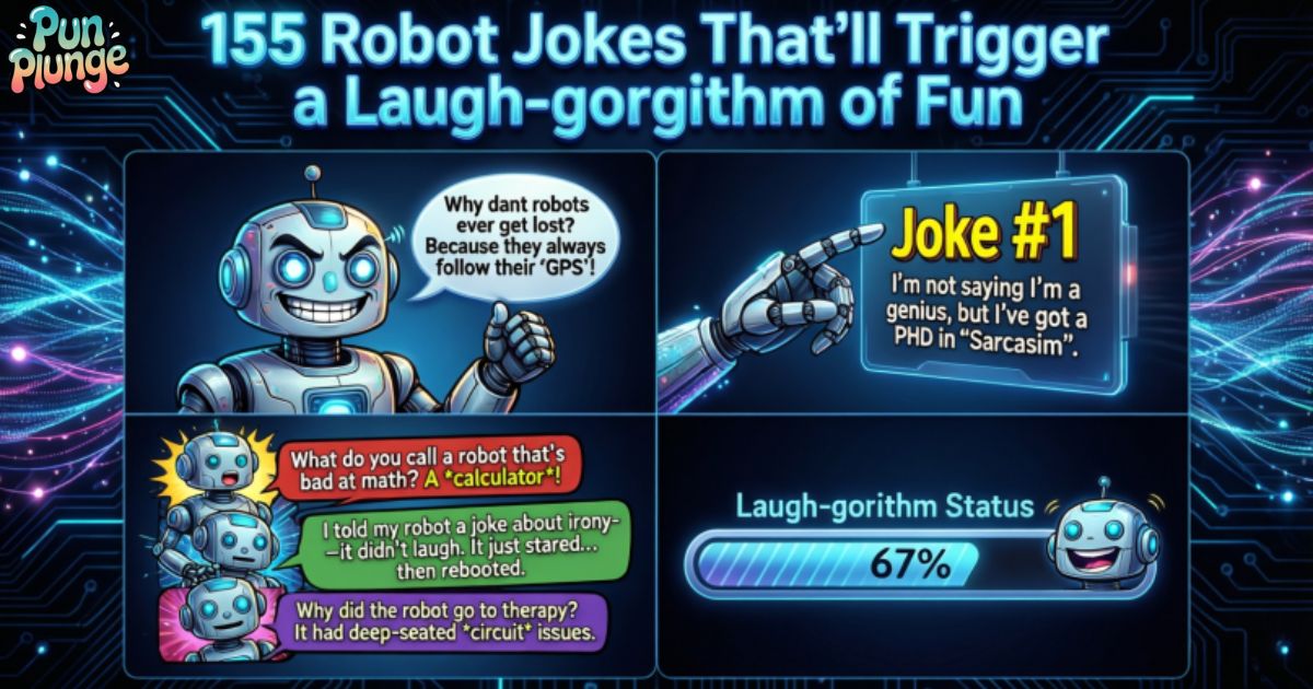 155 Hilarious Robot Jokes That Will Short-Circuit Your Brain 🤖