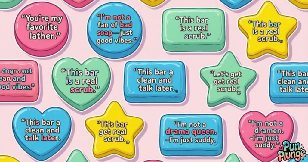 Short Soap Puns & One Liner Soap Jokes