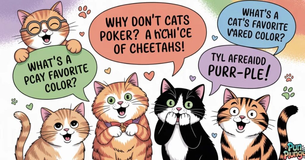Cute & Silly Cat Jokes