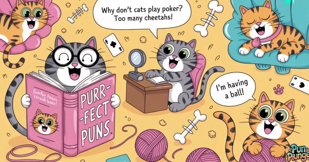 Fun, Hilarious Cat Jokes To Share