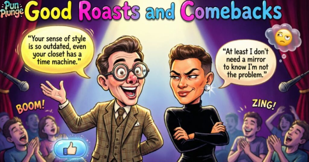  Good Roasts and Comebacks