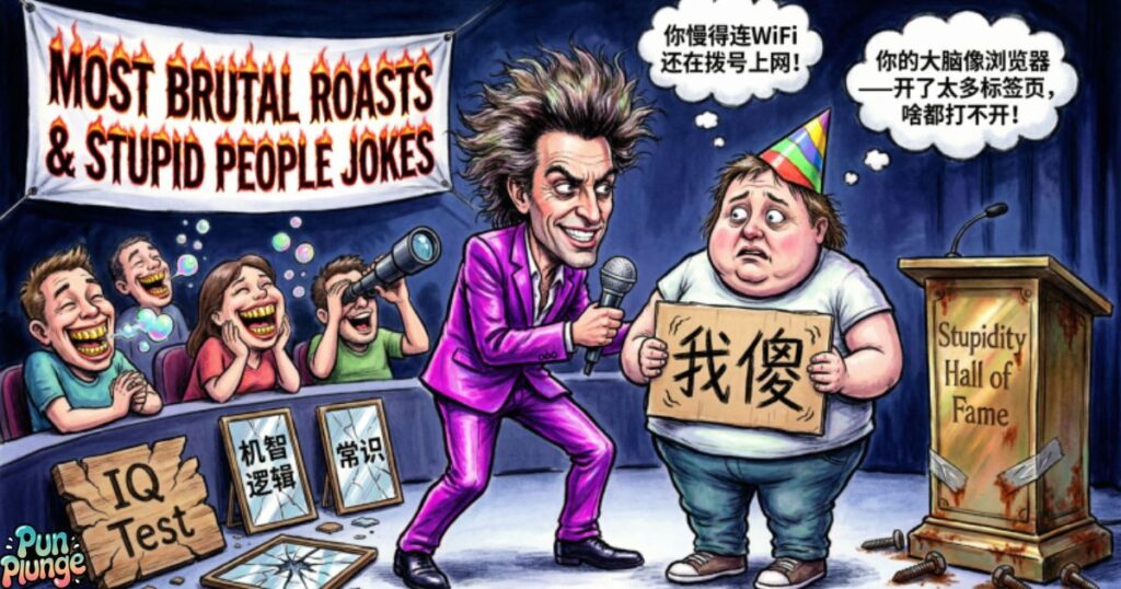 Most Brutal Roasts & Stupid People Jokes