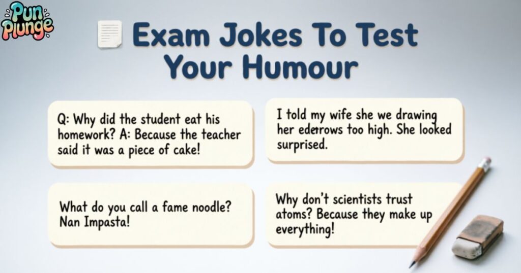 ๐ Exam Jokes To Test Your Humour