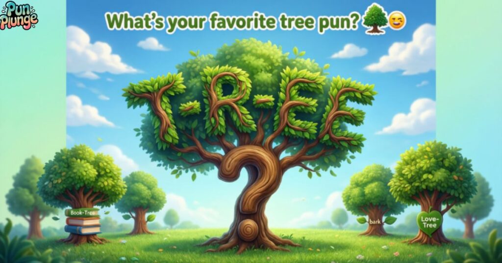 Tree puns for instagram