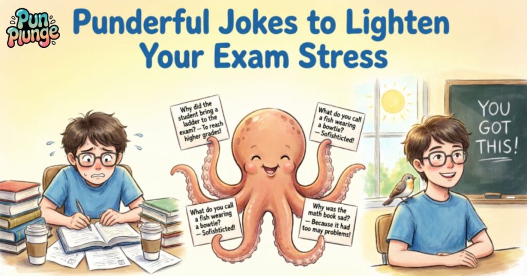 Punderful Jokes to Lighten Your Exam Stress