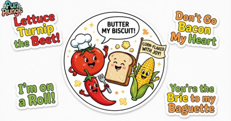 365 Food Puns Guaranteed to Add Flavor to Your Restaurant Stickers
