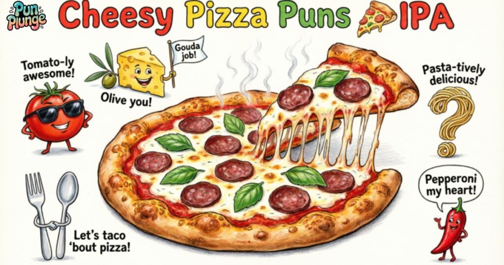 Cheesy Pizza Puns 🧀🍕