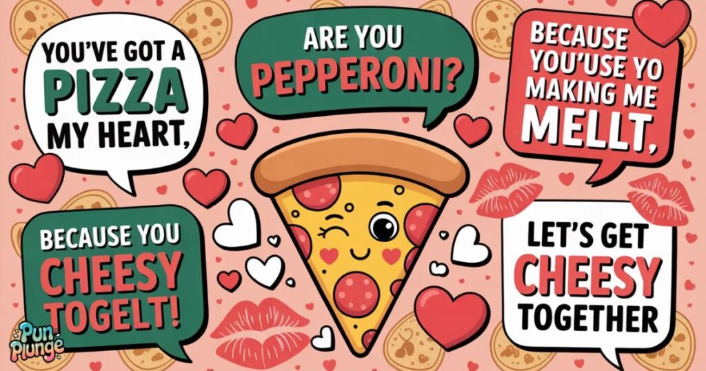 Flirty Pizza Puns 💋🍕