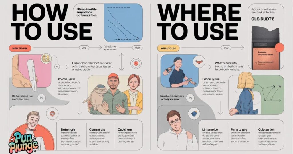 How and Where to Use These Lines