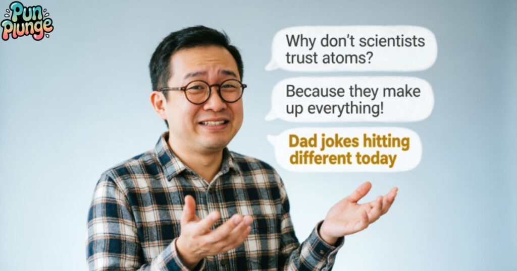 Dad jokes hitting different today