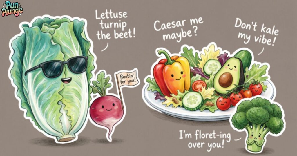 ๐ฅVeggie & Salad Puns