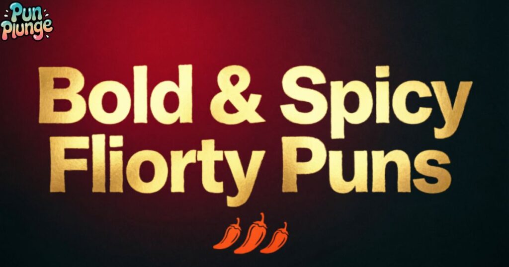 Bold & Spicy Flirty Puns