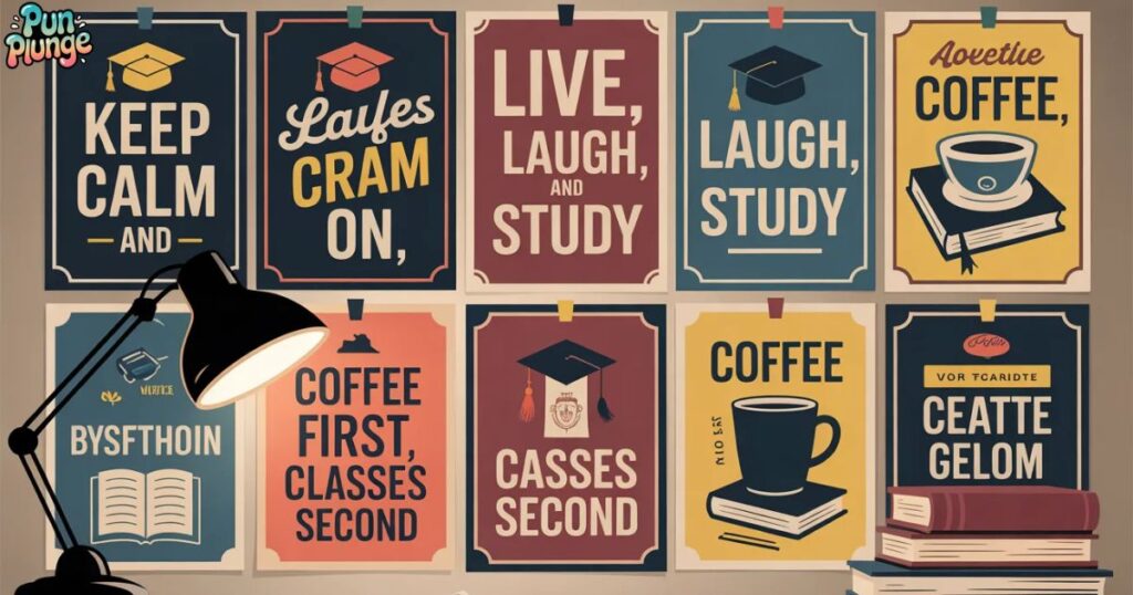 Iconic Sayings with a College Twist