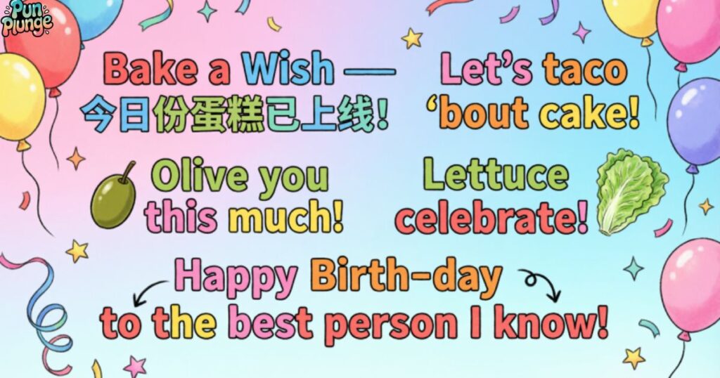 50+ Funny Birthday Puns, Jokes & One-Liners