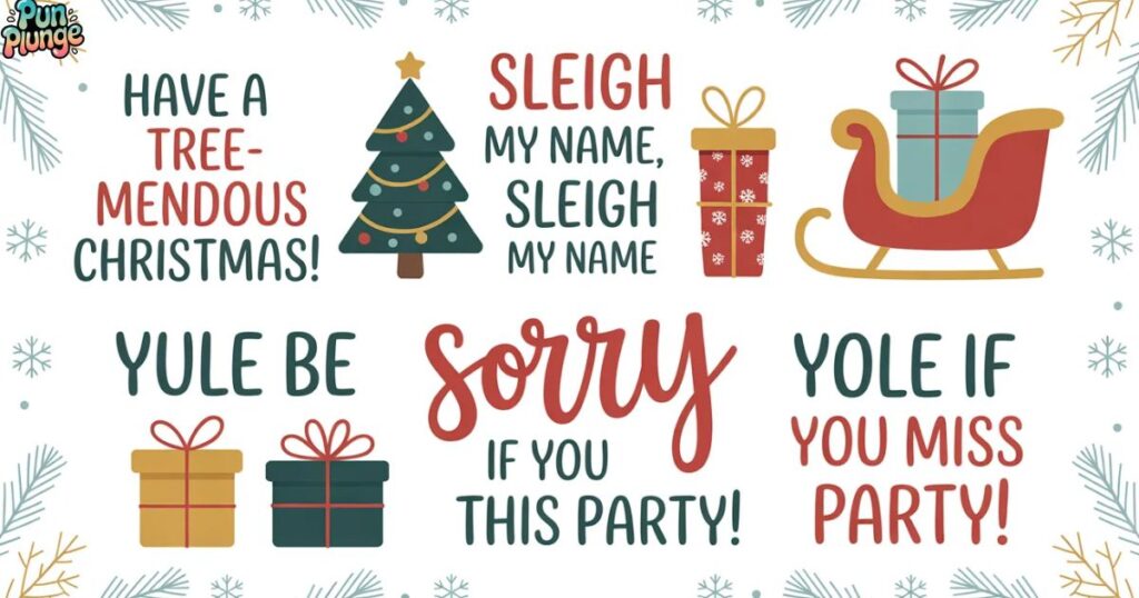 Short Christmas Puns