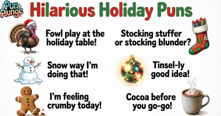 420+ Hilarious Holiday Puns That Will Brighten Your Season