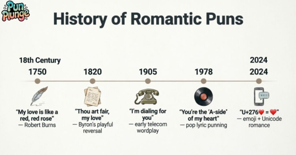 History of Romantic Puns