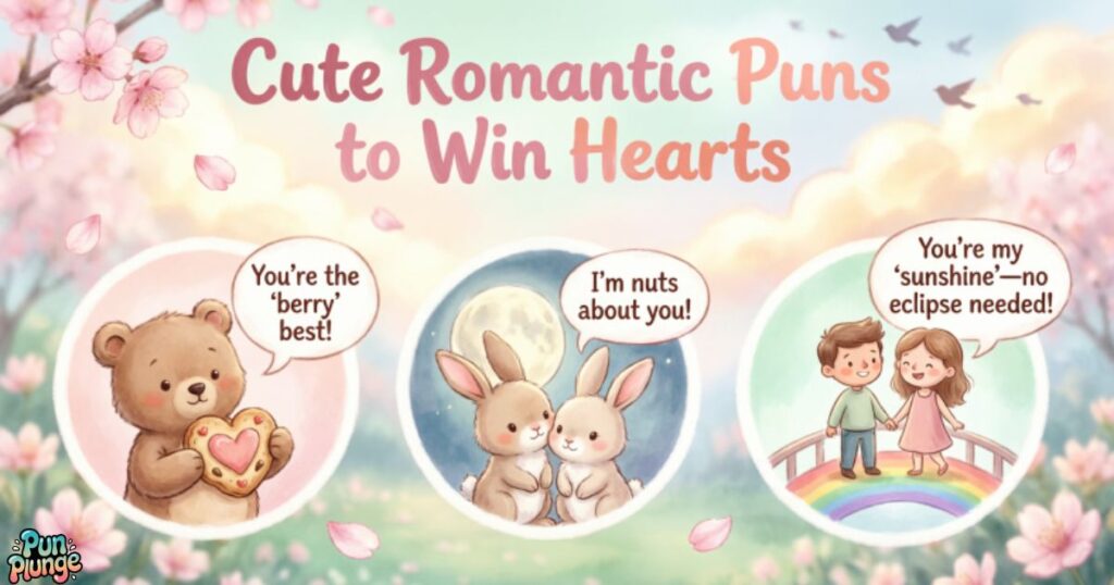 Cute Romantic Puns to Win Hearts