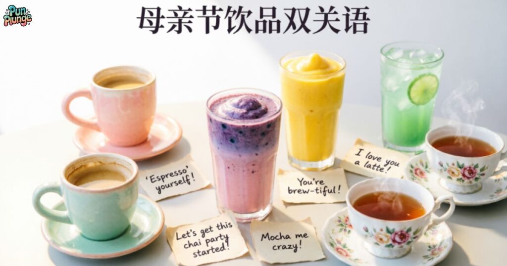 Drink Puns for Mother's Day